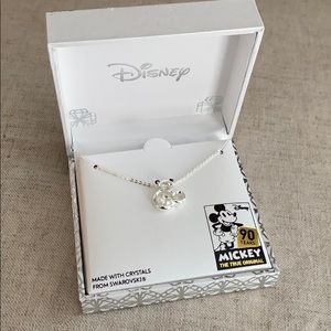 Disney Mickey Mouse Swarovski Crystal Necklace